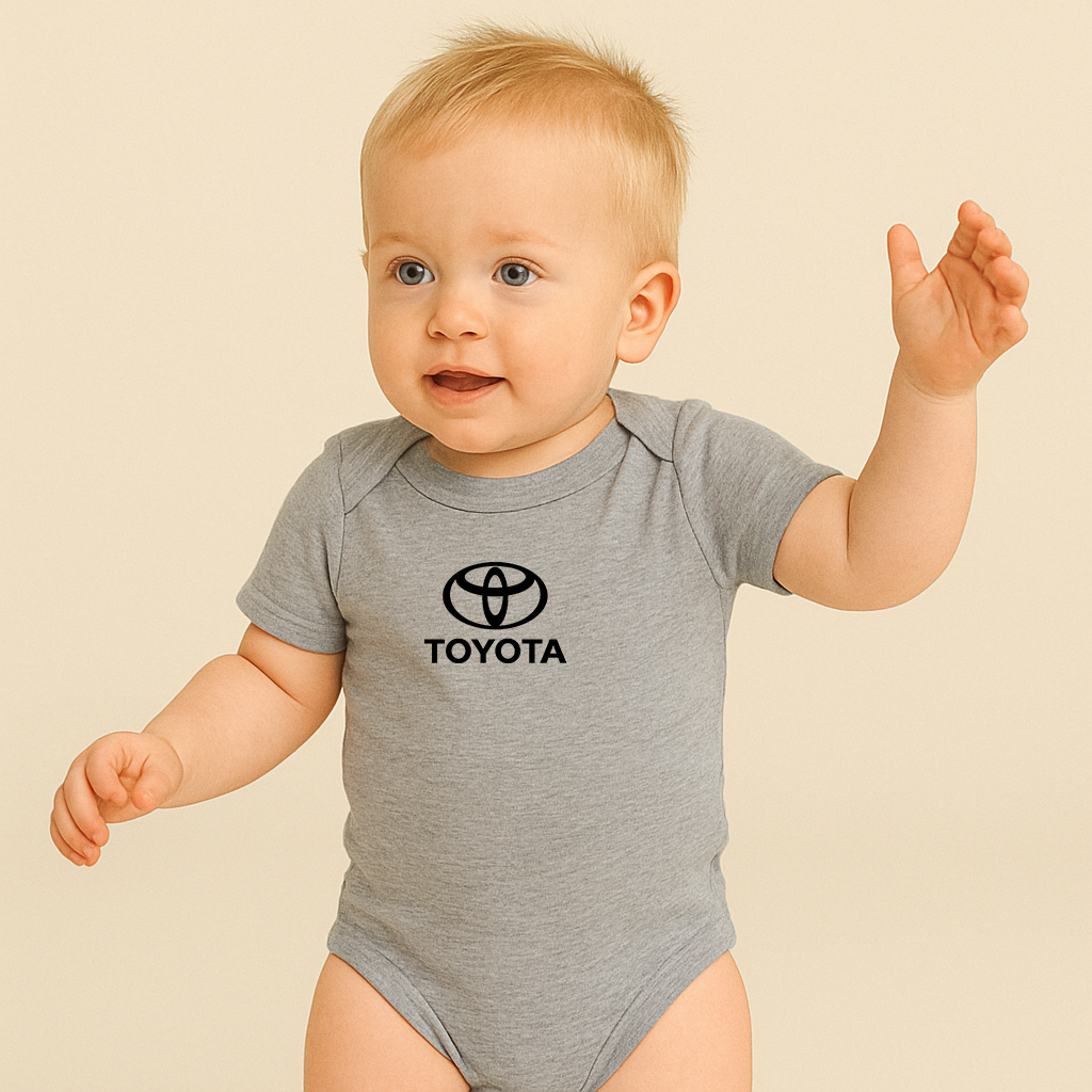 Toyota Motorsport  Car Baby Romper Onesie